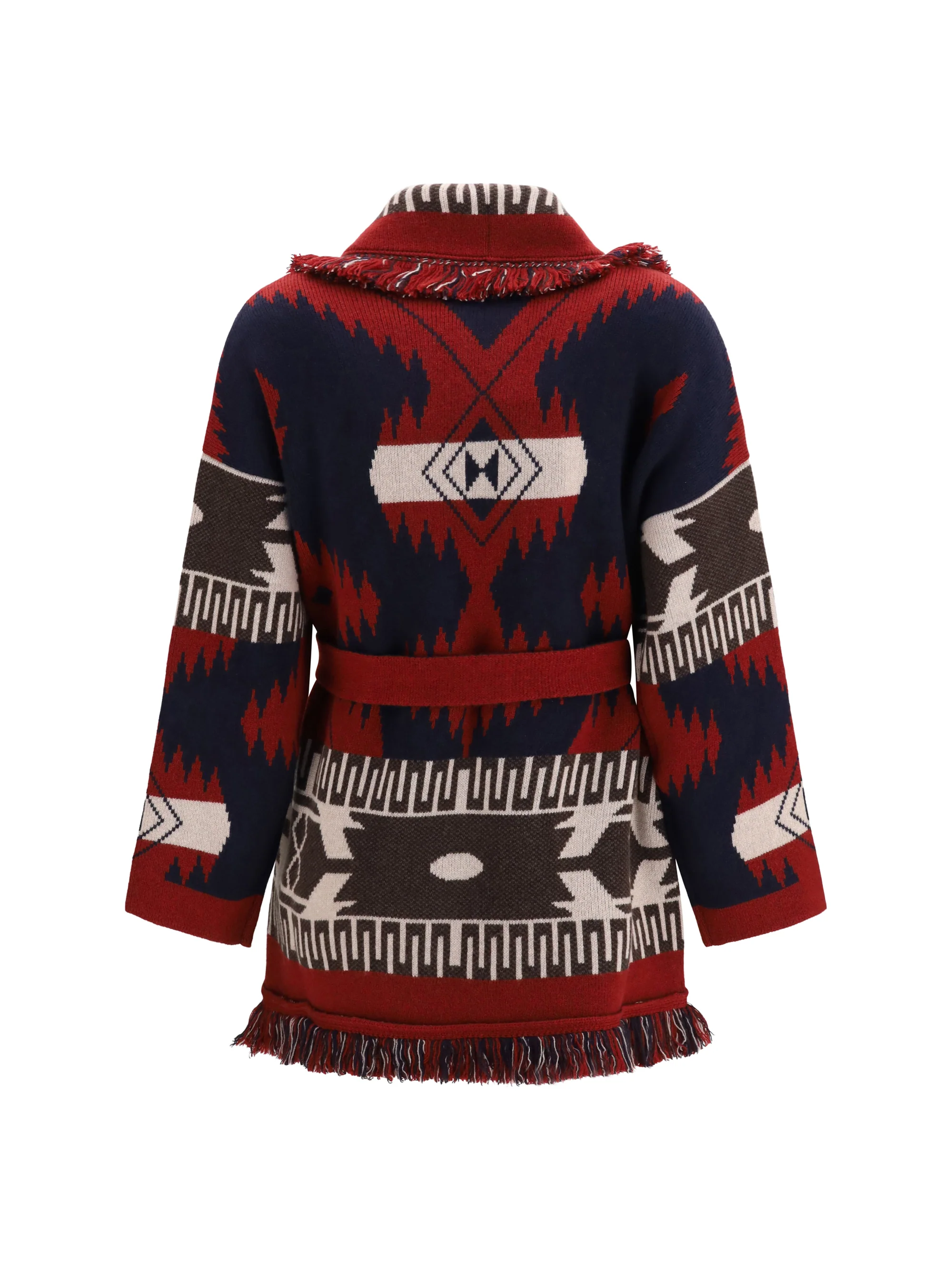 icon jacquard cardigan