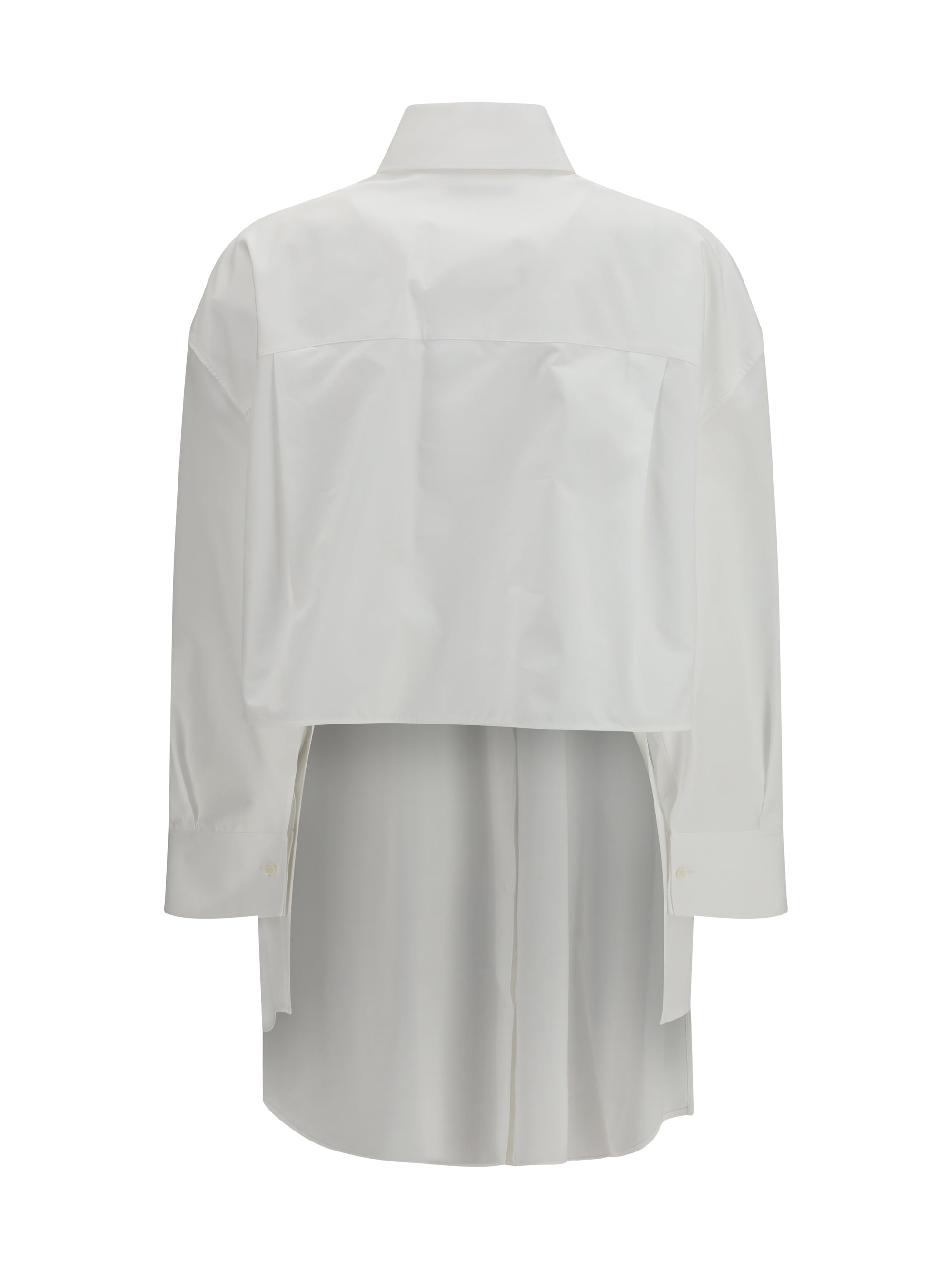 GIVENCHY 36 backless cotton shirt