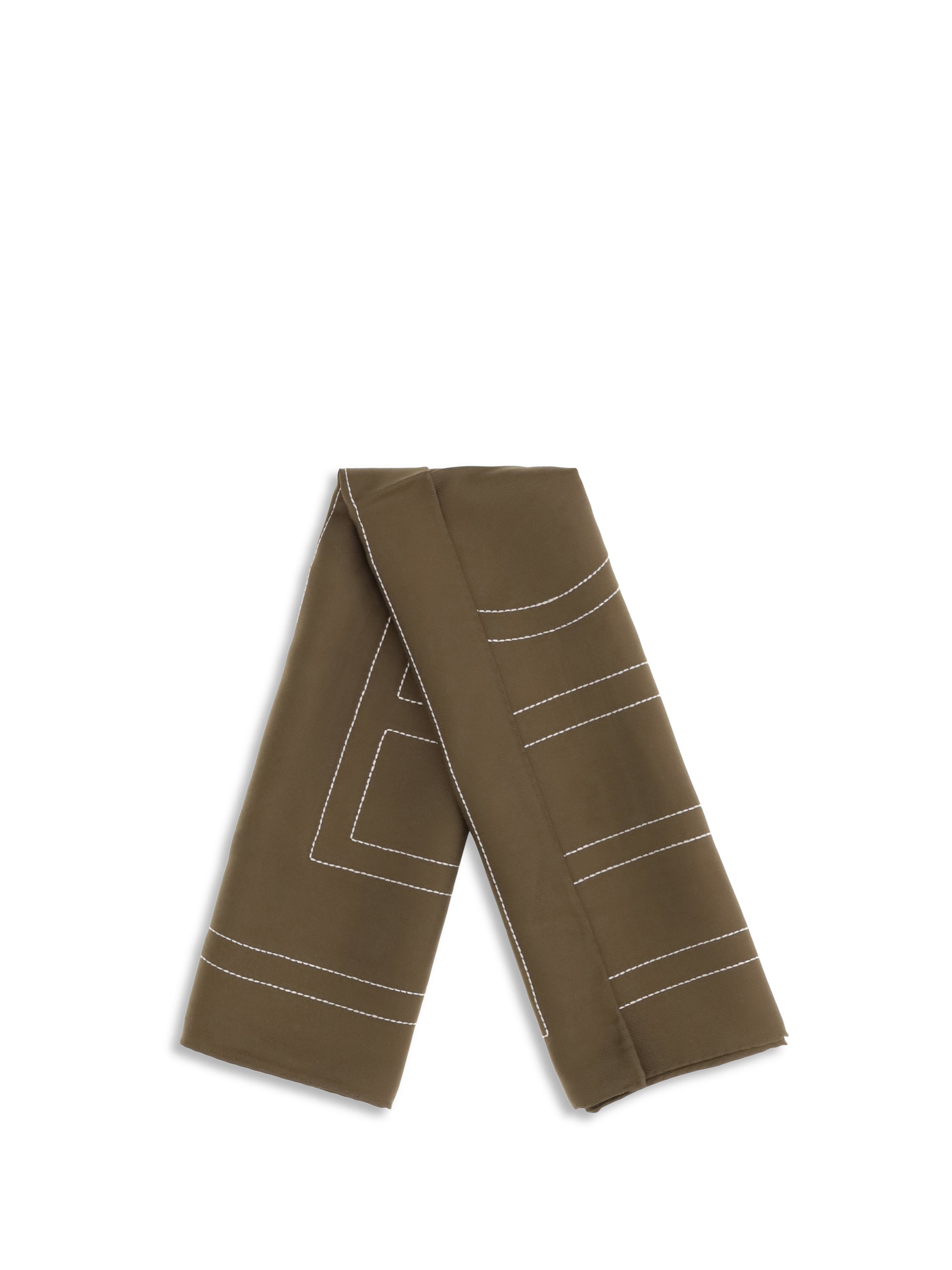 TOTEME OS silk scarf with embroidery