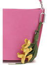 satin bucket bag