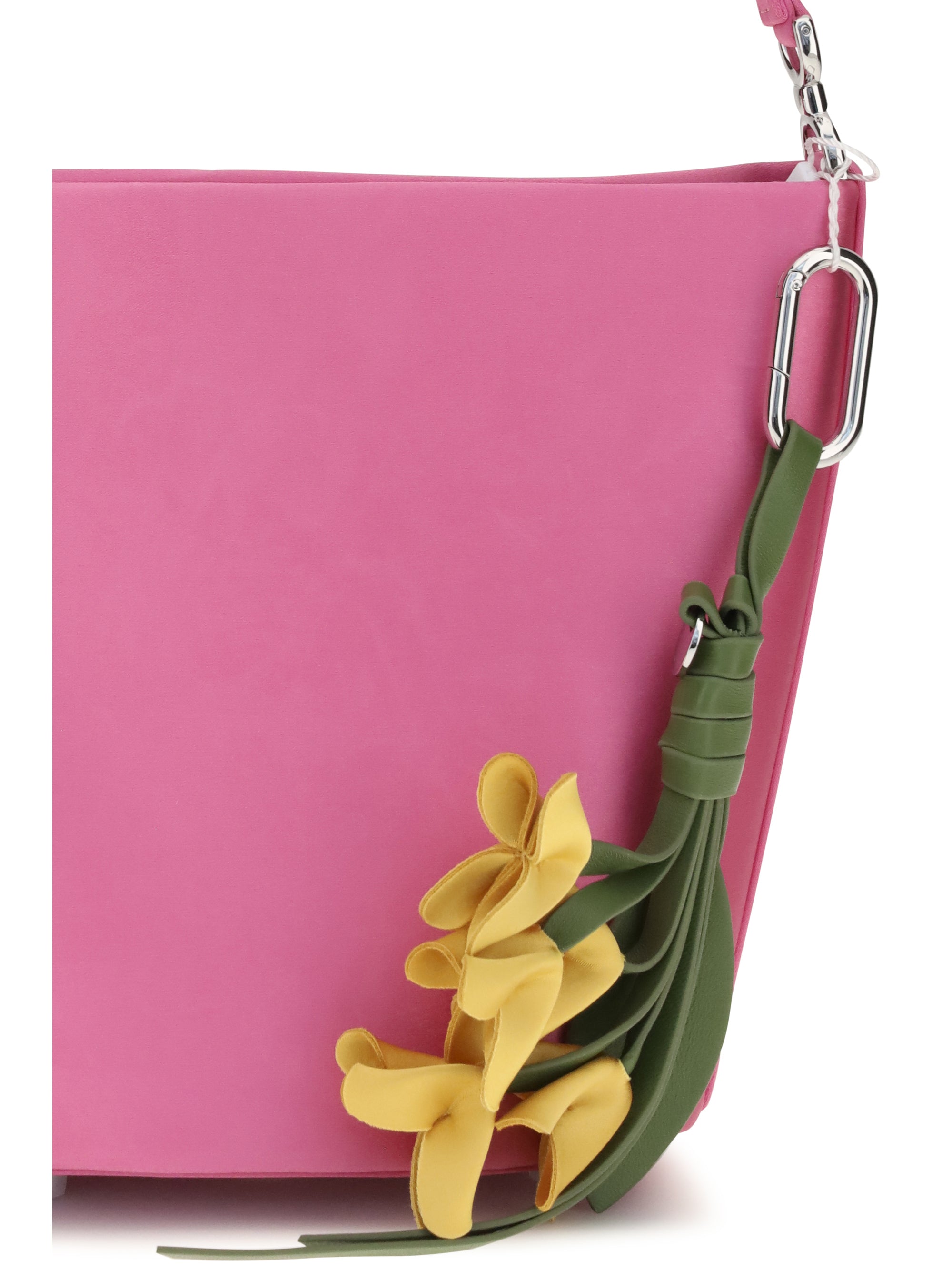 satin bucket bag
