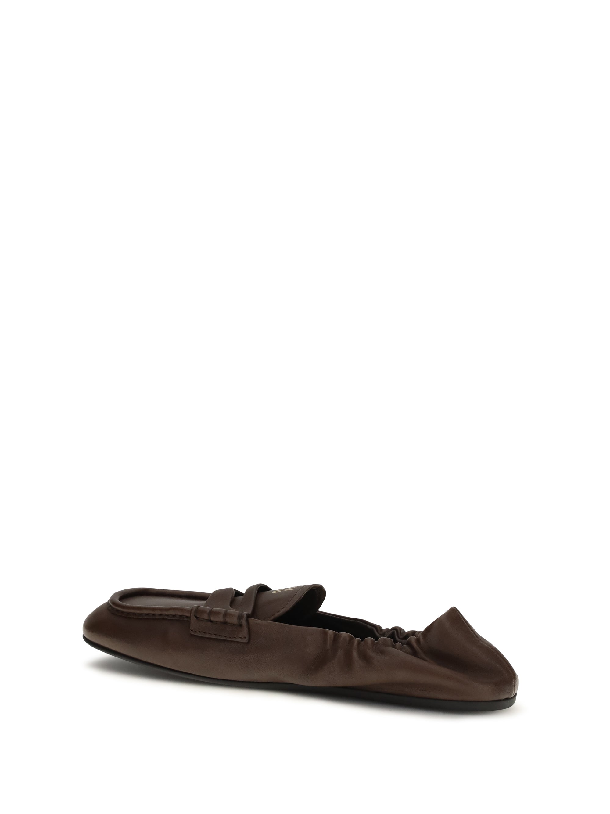 ruches loafers in nappa leather