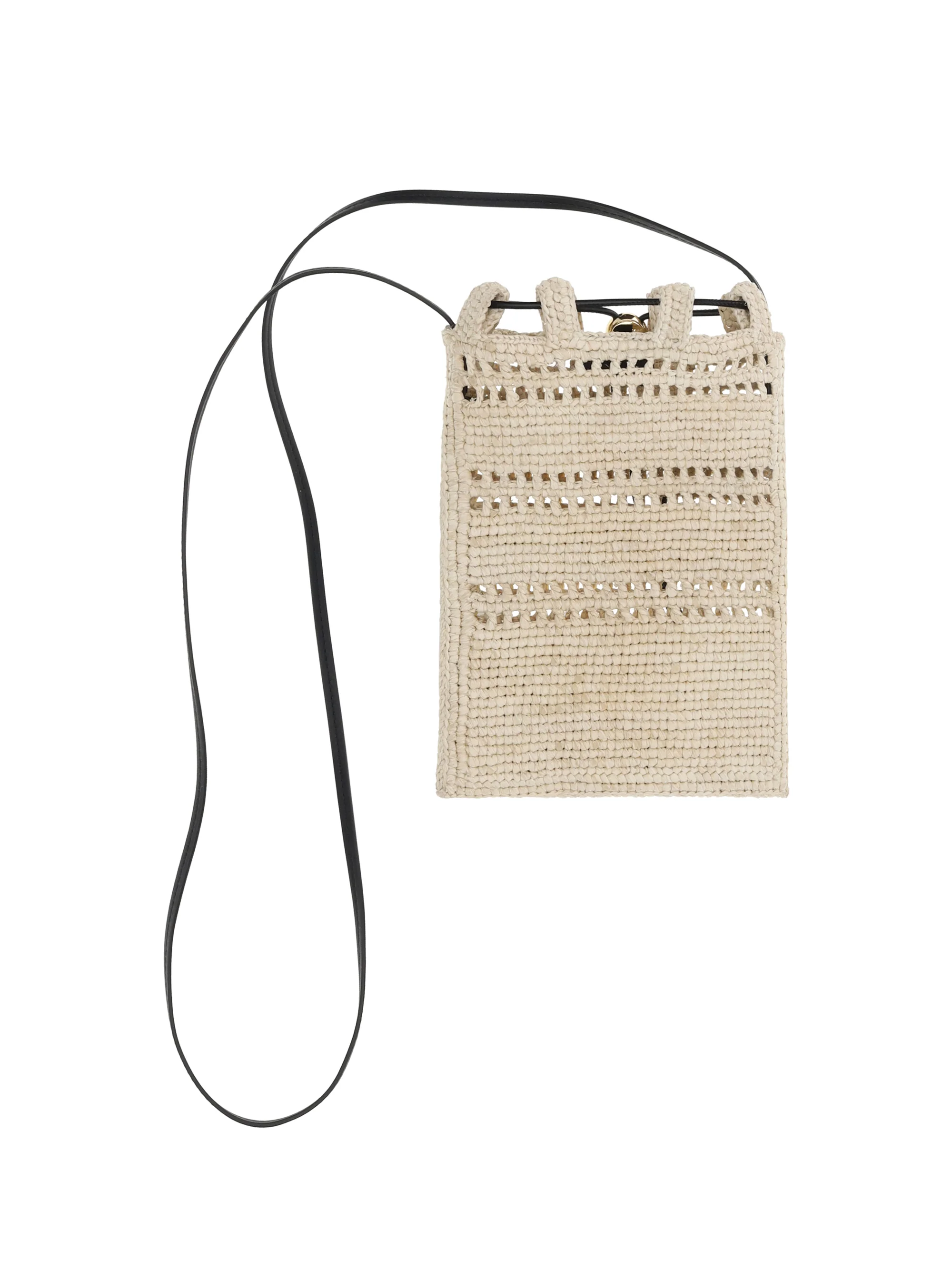 LOEWE OS raffia shoulder bag