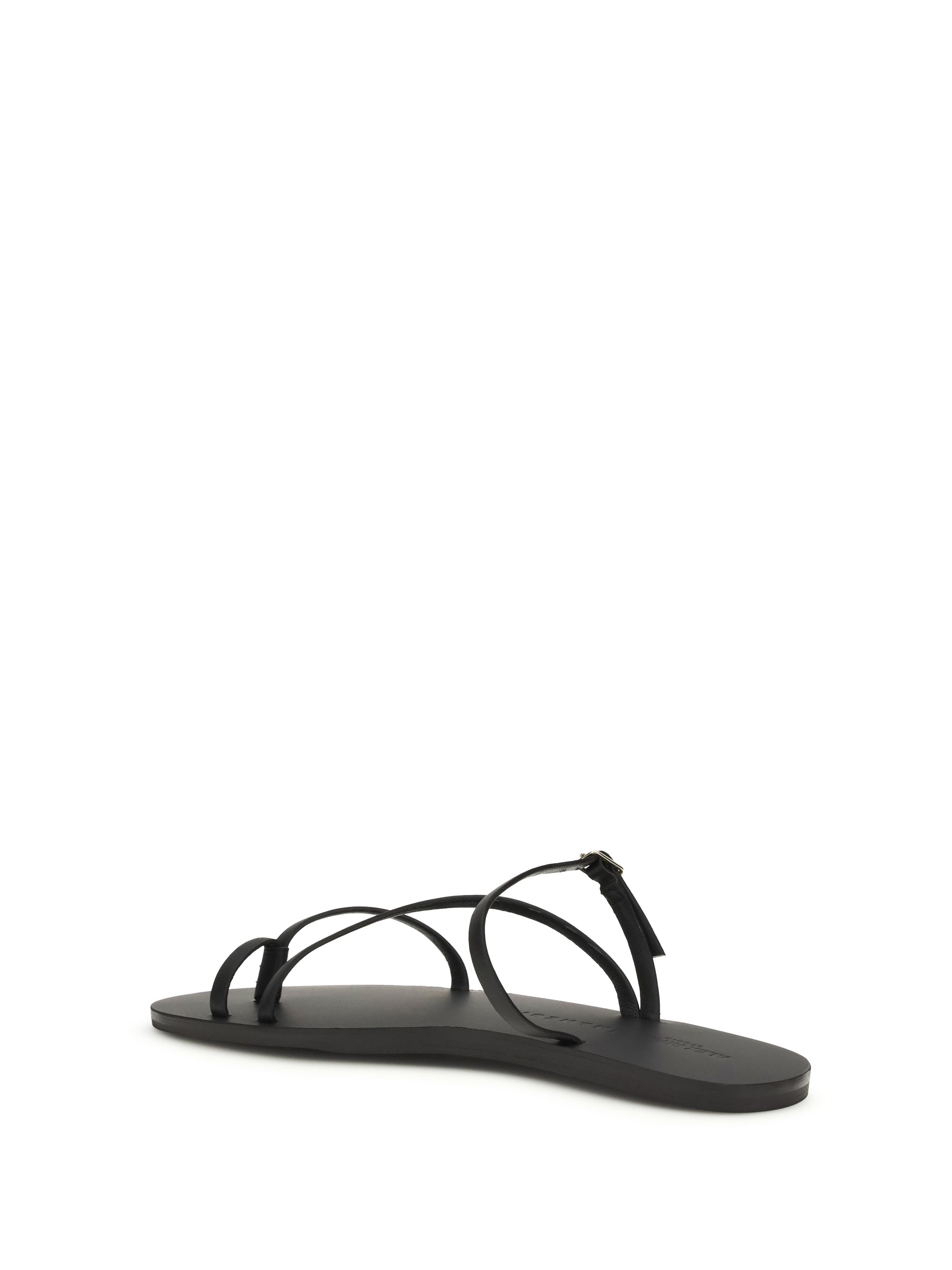 giorgia leather strappy sandals
