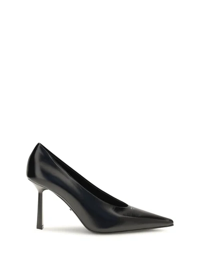 leather pumps