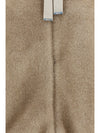 hooded jacket in eco-fur