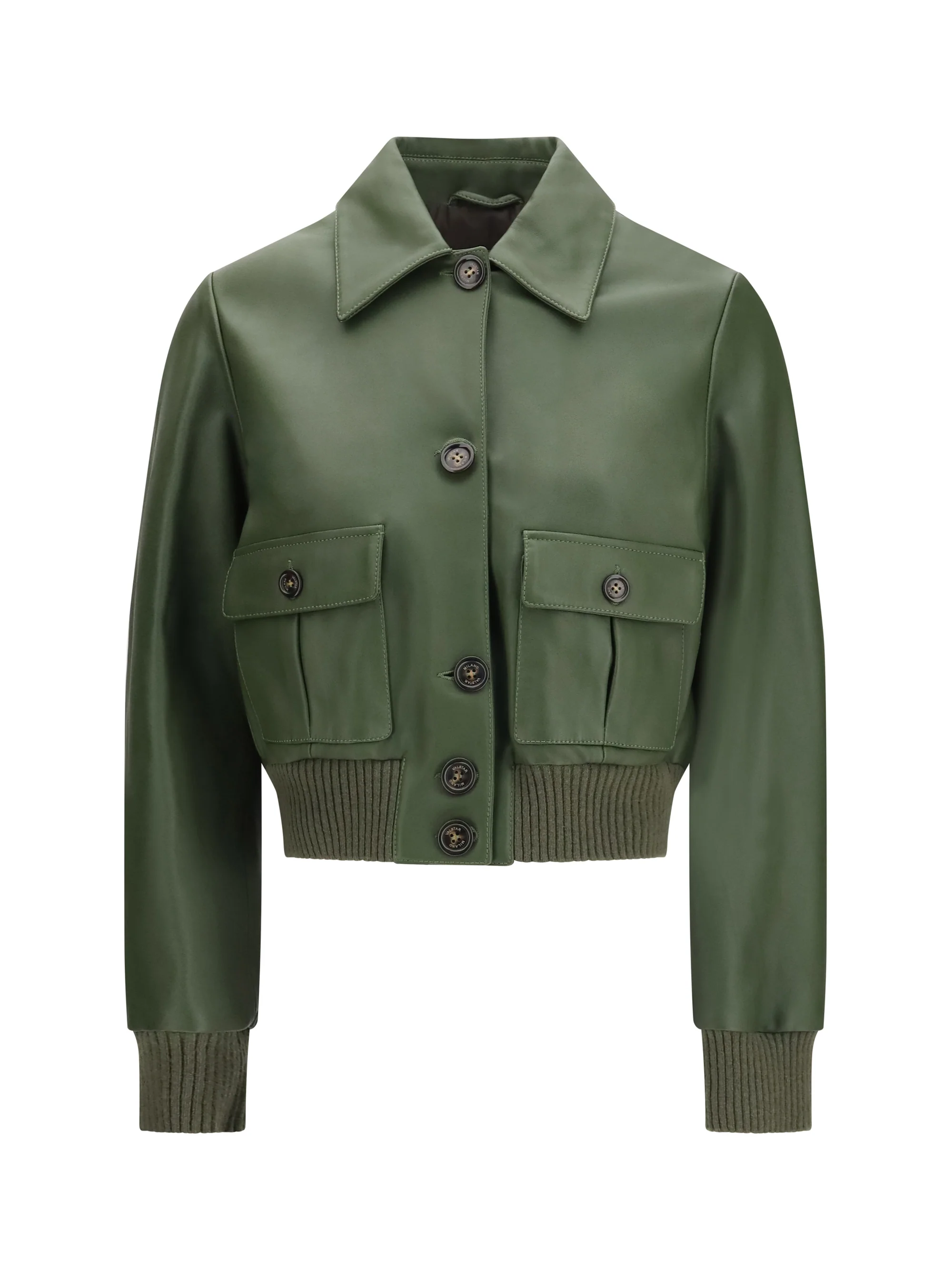 VALSTAR 38 cropped nappa valstarino jacket