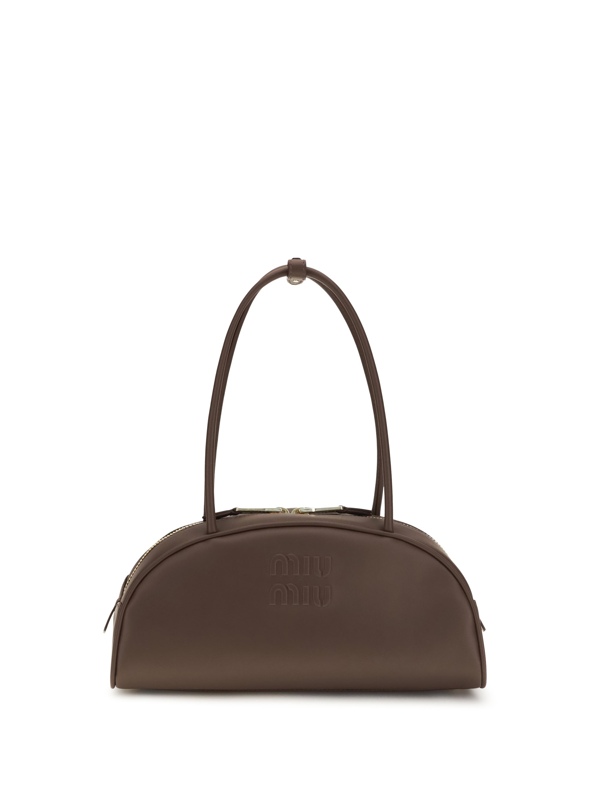 MIU MIU OS beau leather shoulder bag