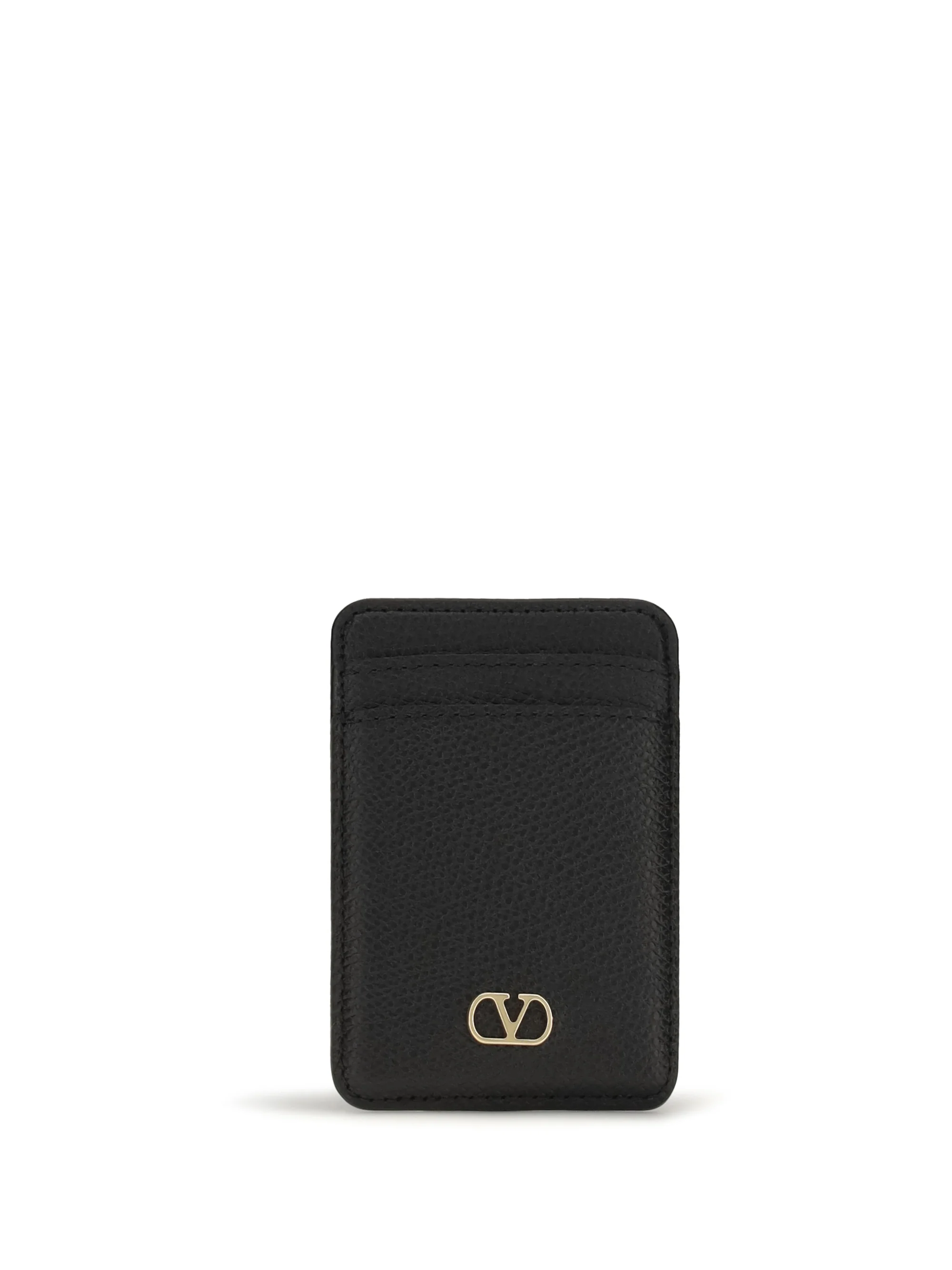 VALENTINO GARAVANI OS vlogo signature magnetic card holder