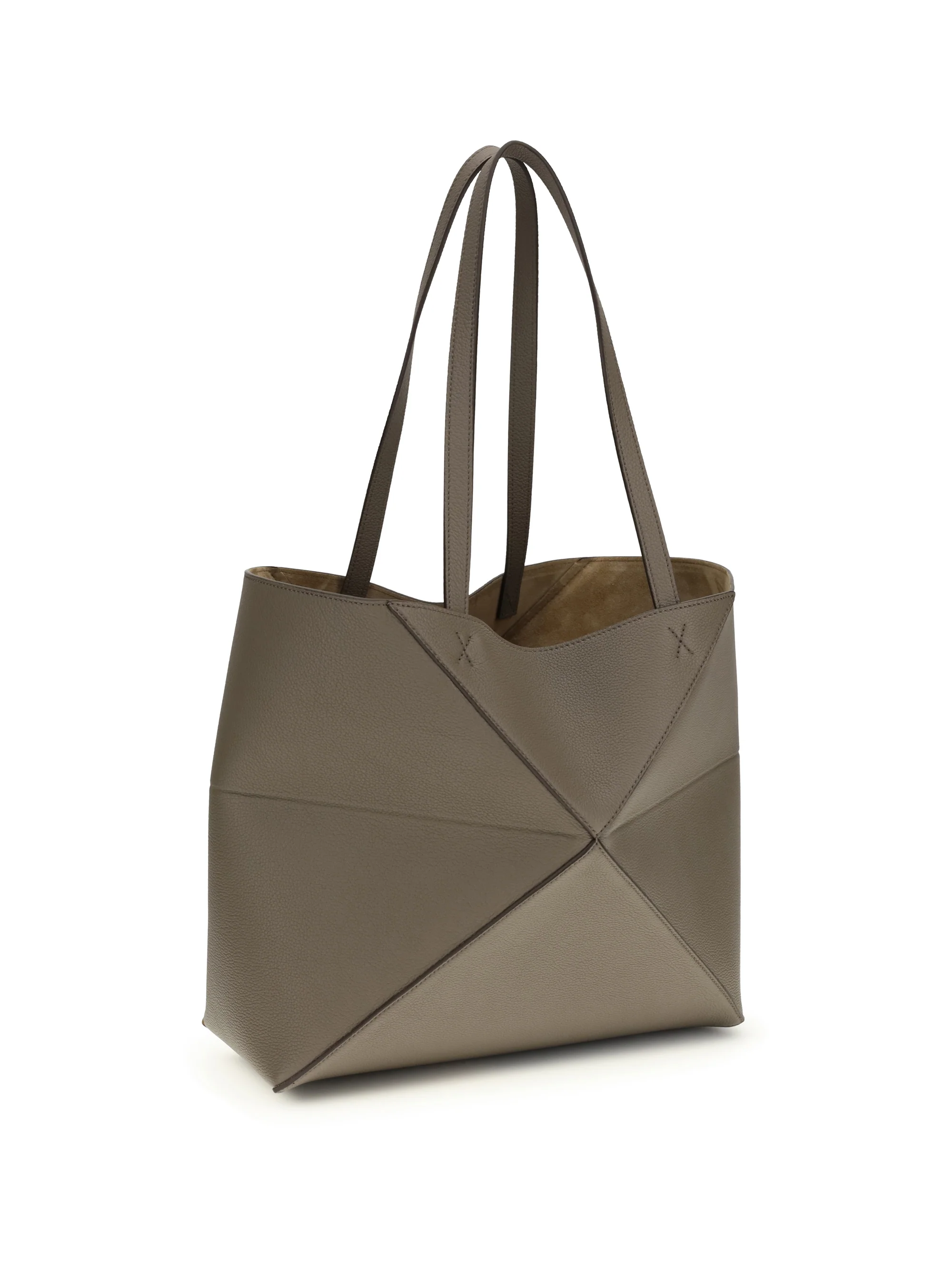 medium puzzle fold tote bag
