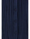 shirt in fine striped velvet-like fabric