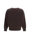 cashmere sweater with monili chain