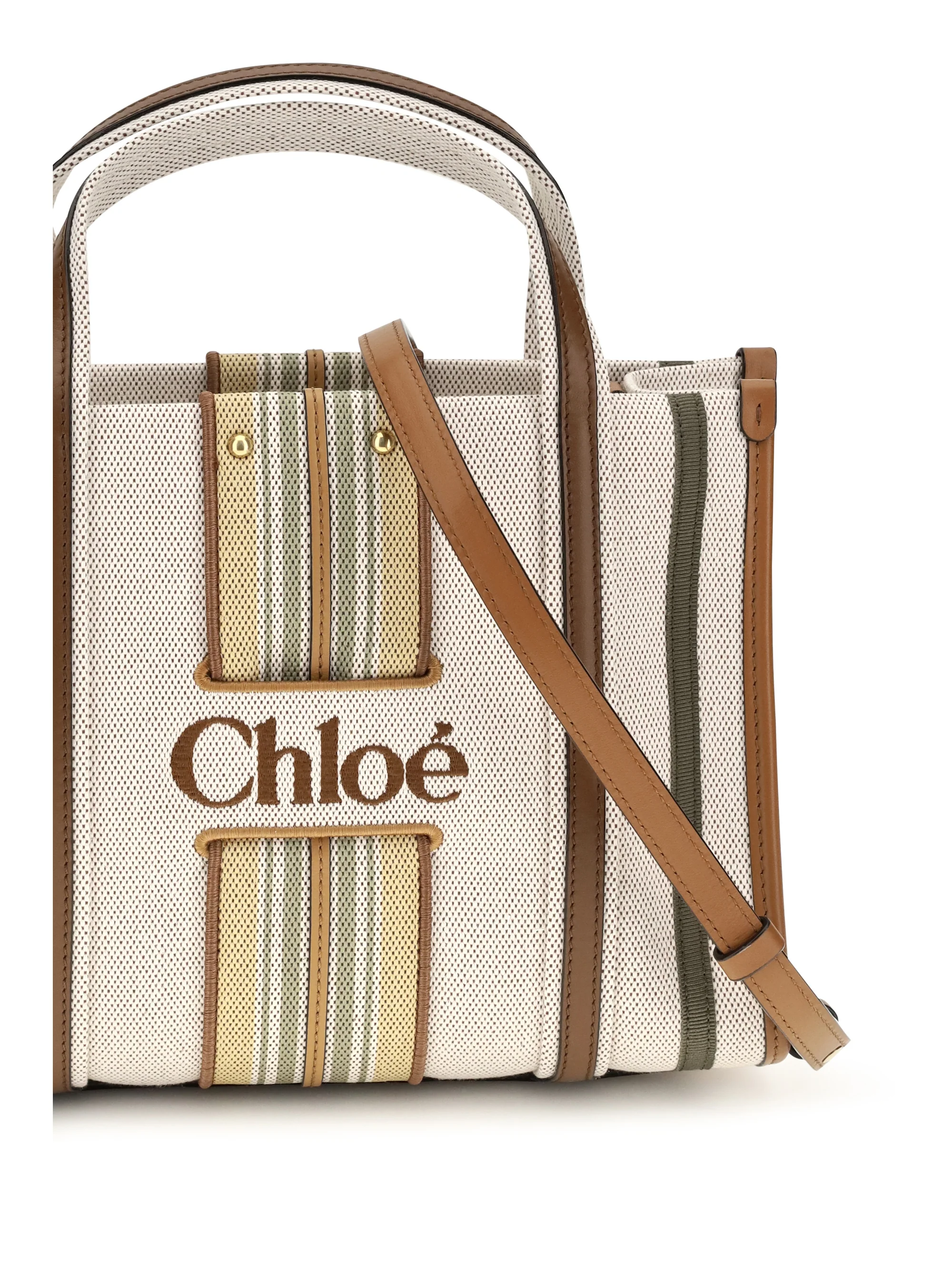 small woody loop canvas tote bag