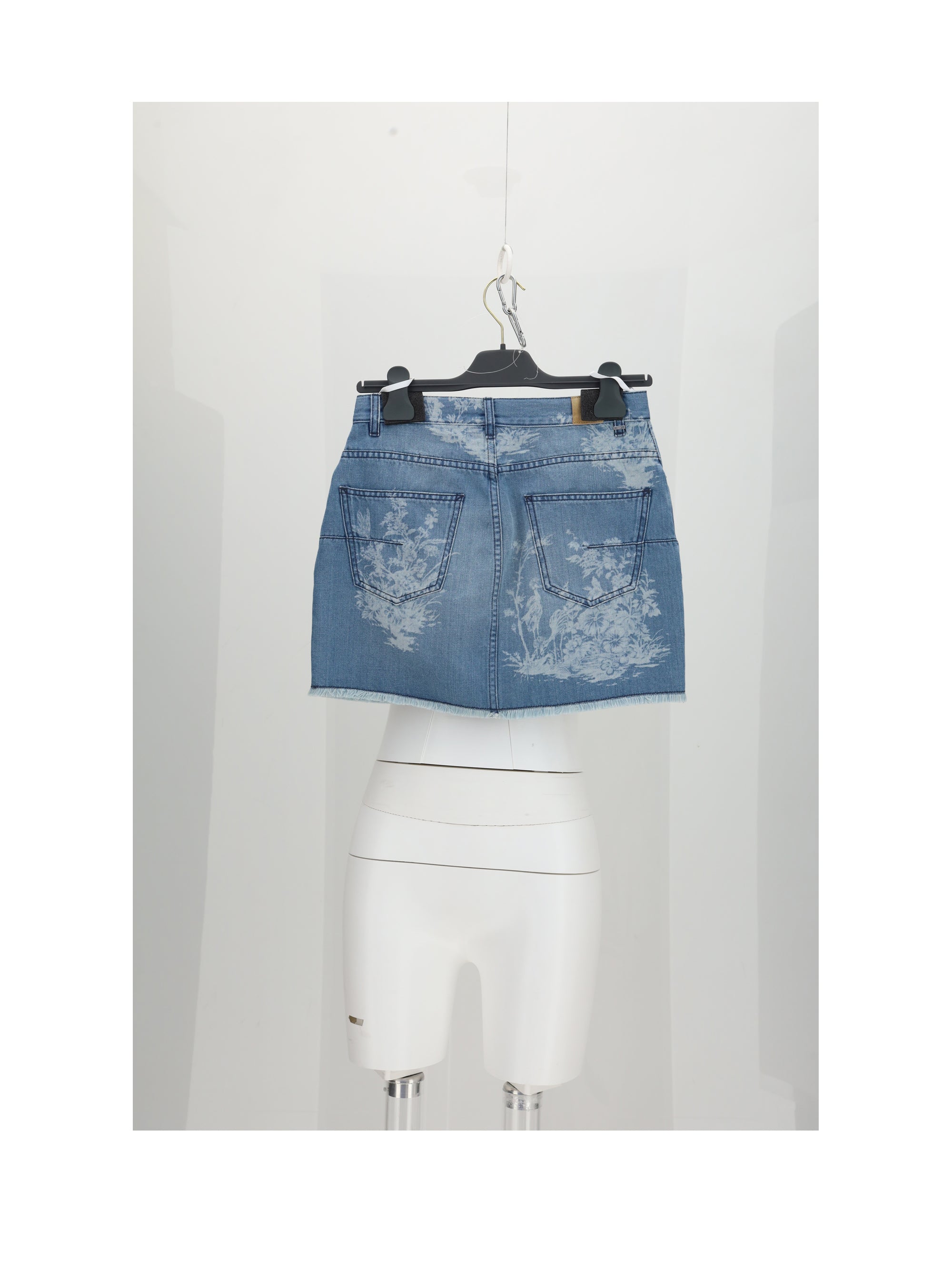 DIOR 38 denim skirt