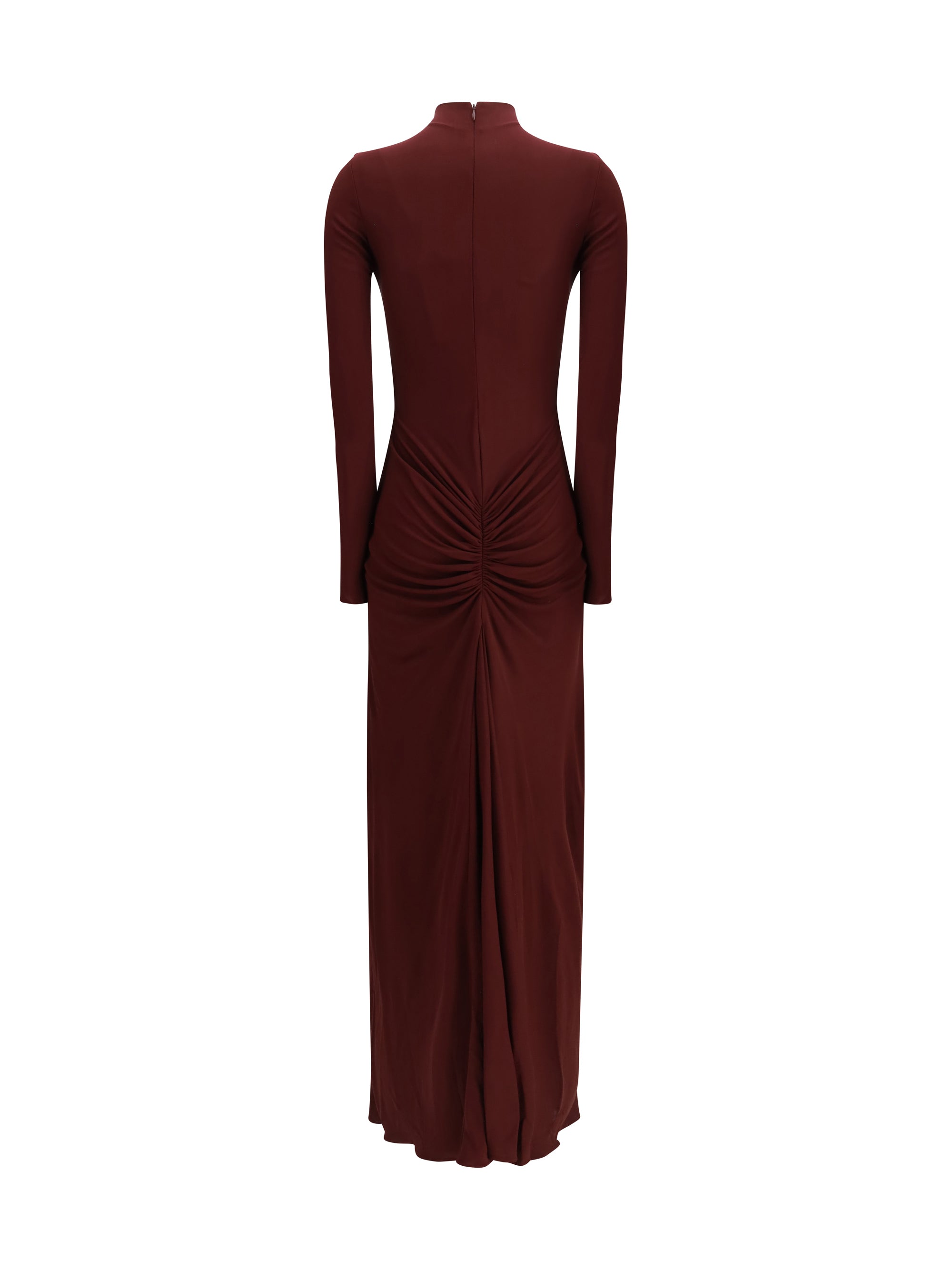 draped dress