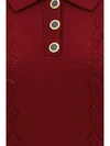 merino wool polo shirt with buttons