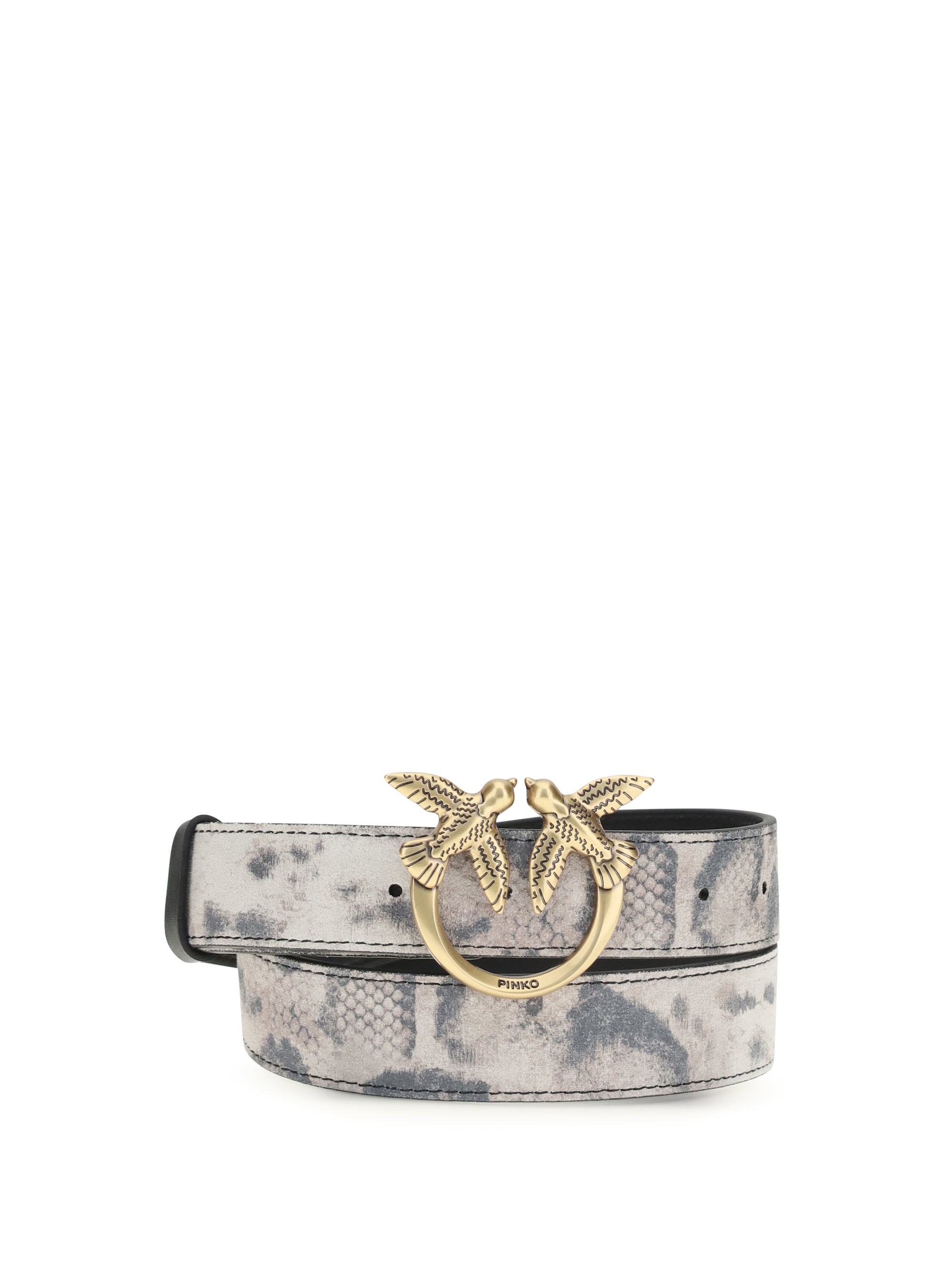 PINKO L python print belt