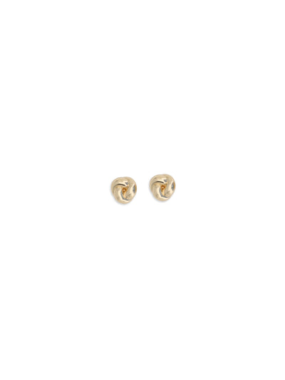 small knot earrings