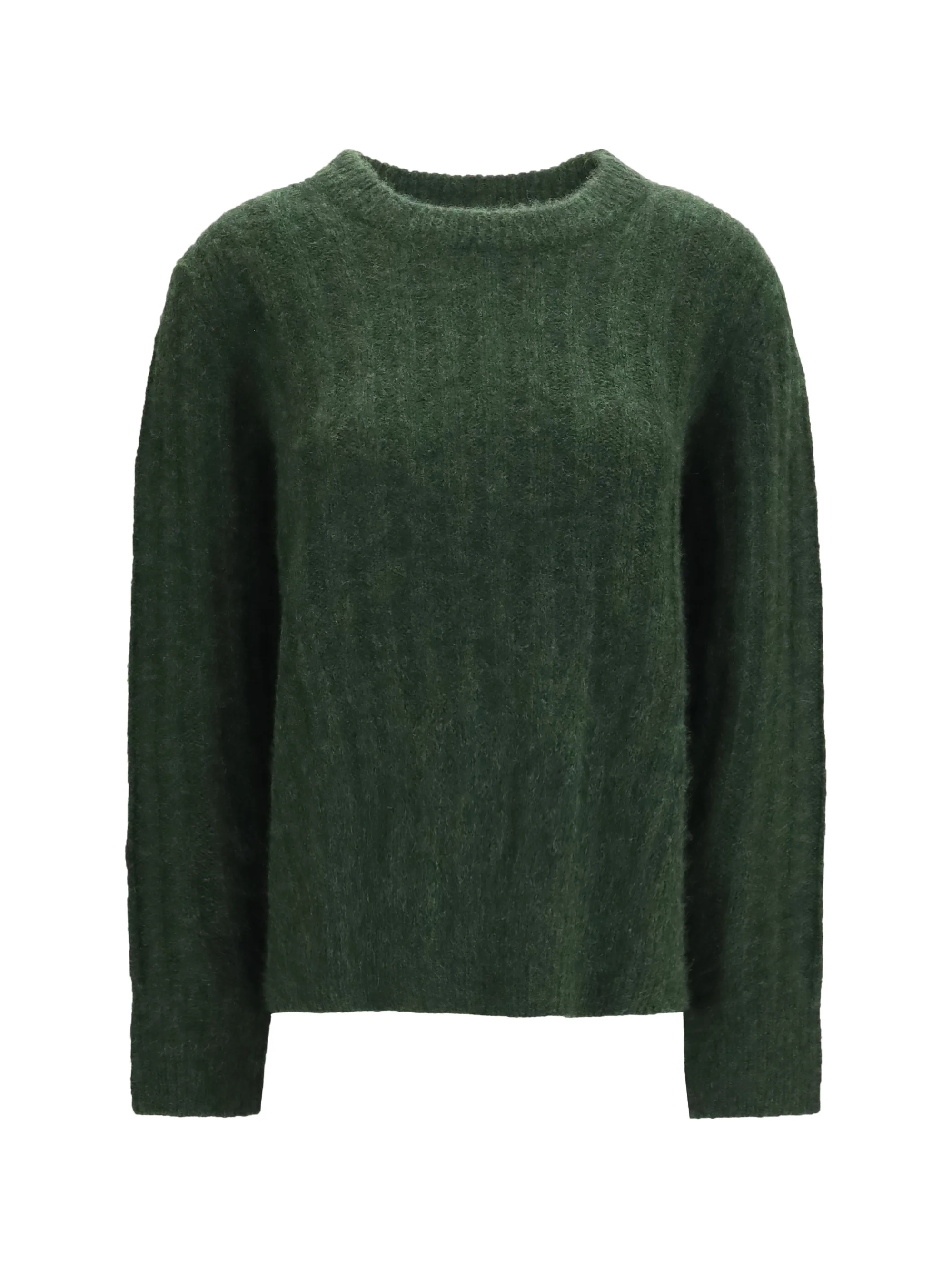 ALLUDE L cashmere and silk crewneck sweater