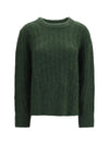 cashmere and silk crewneck sweater