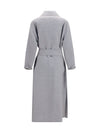belted double wool coat