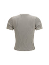 short-sleeve ribbed t-shirt