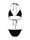 stretch jersey bikini with horsebit