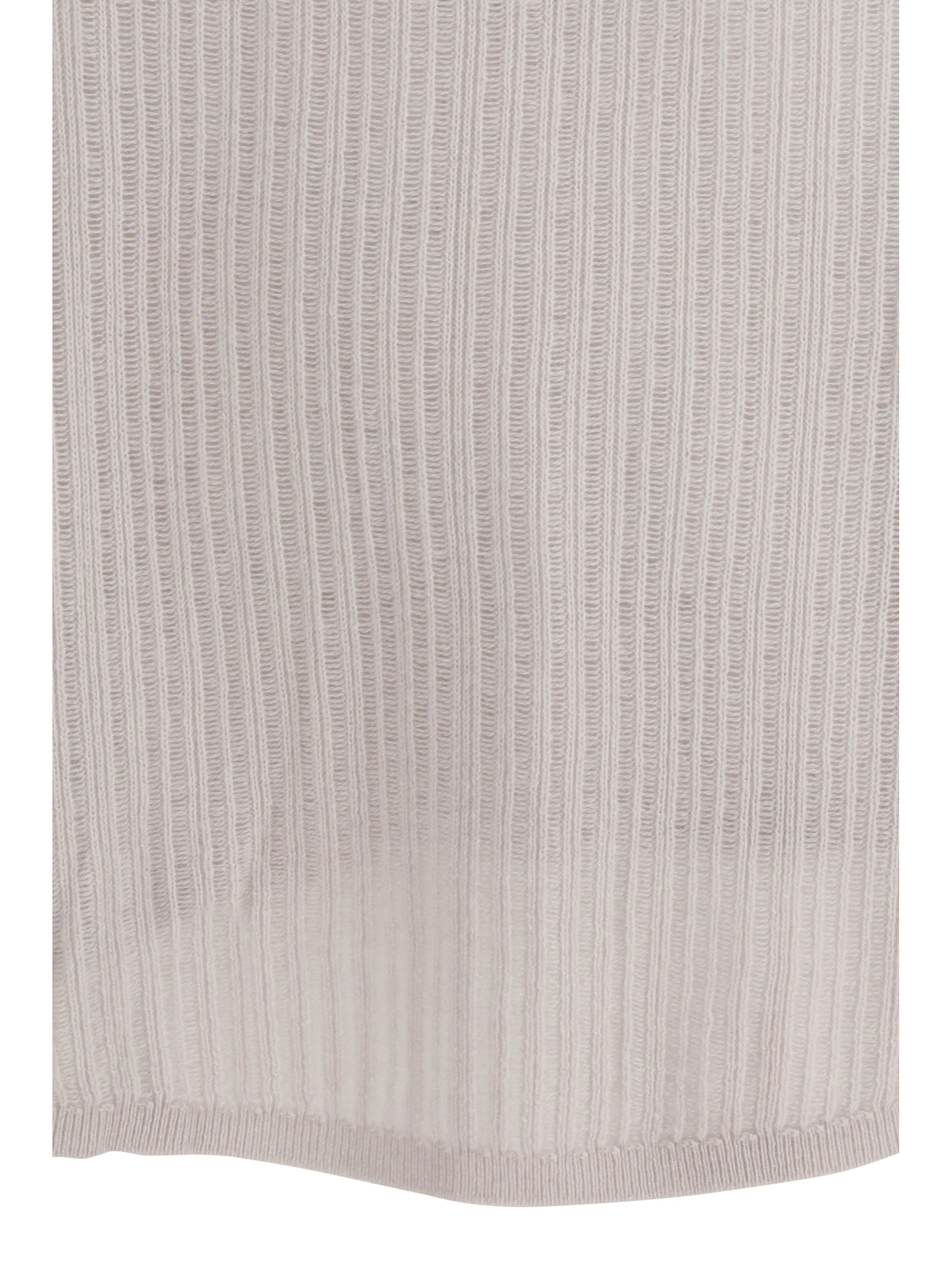 rib-knit crew-neck sweater