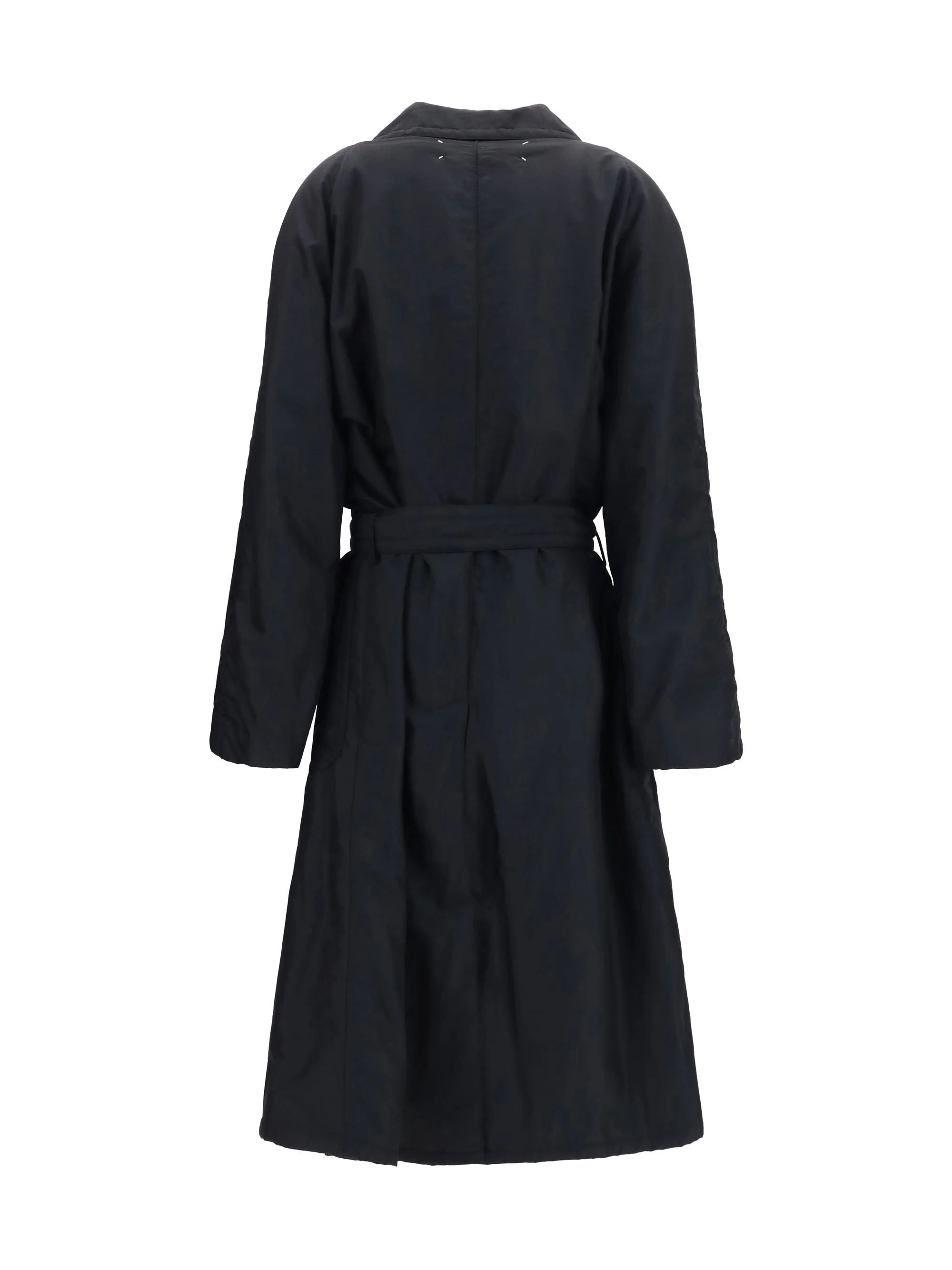 MARGIELA 40 double-breasted belted coat