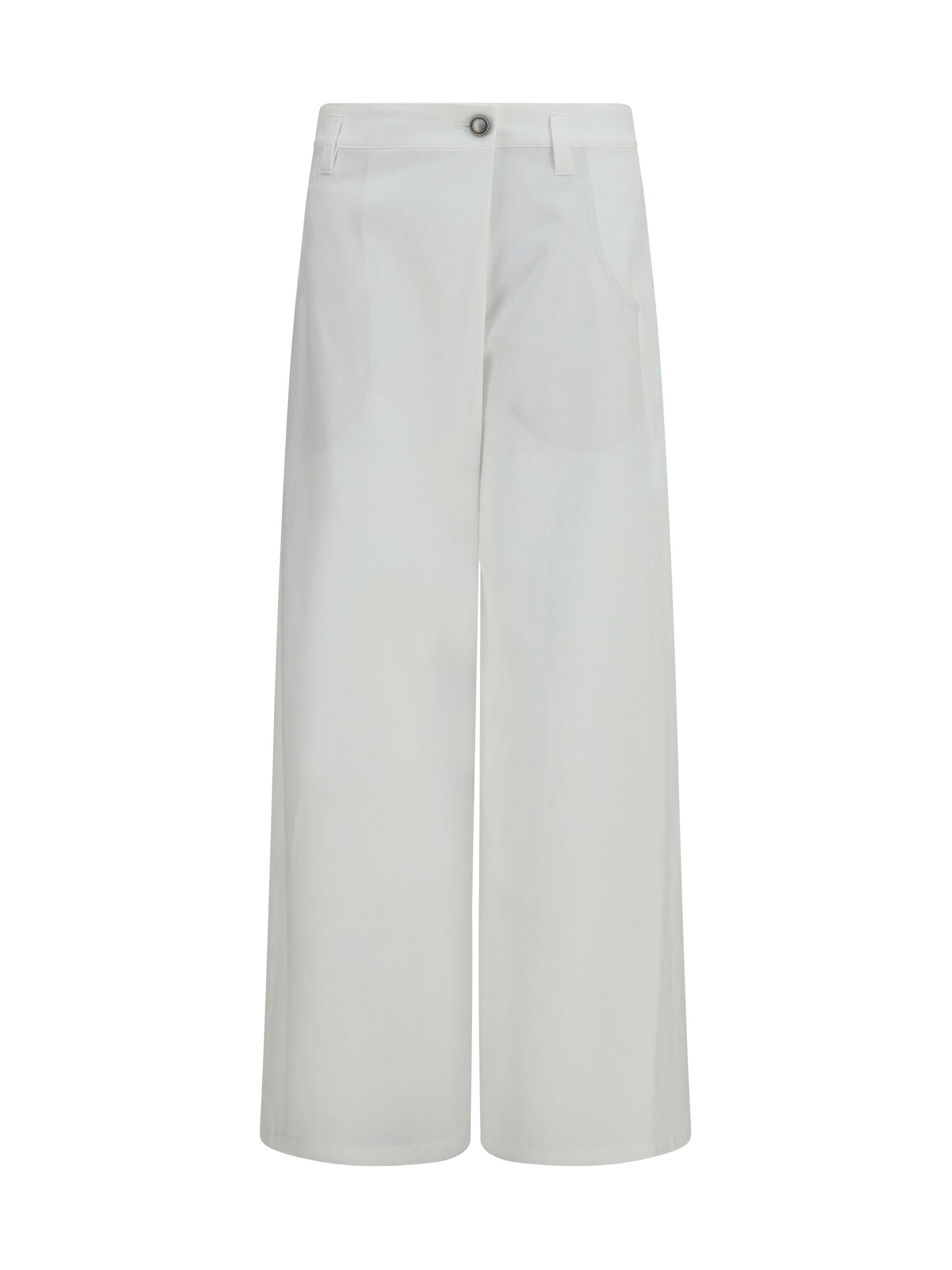 BRUNELLO CUCINELLI 44 straight-leg cotton pants