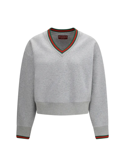 web cotton jersey sweatshirt