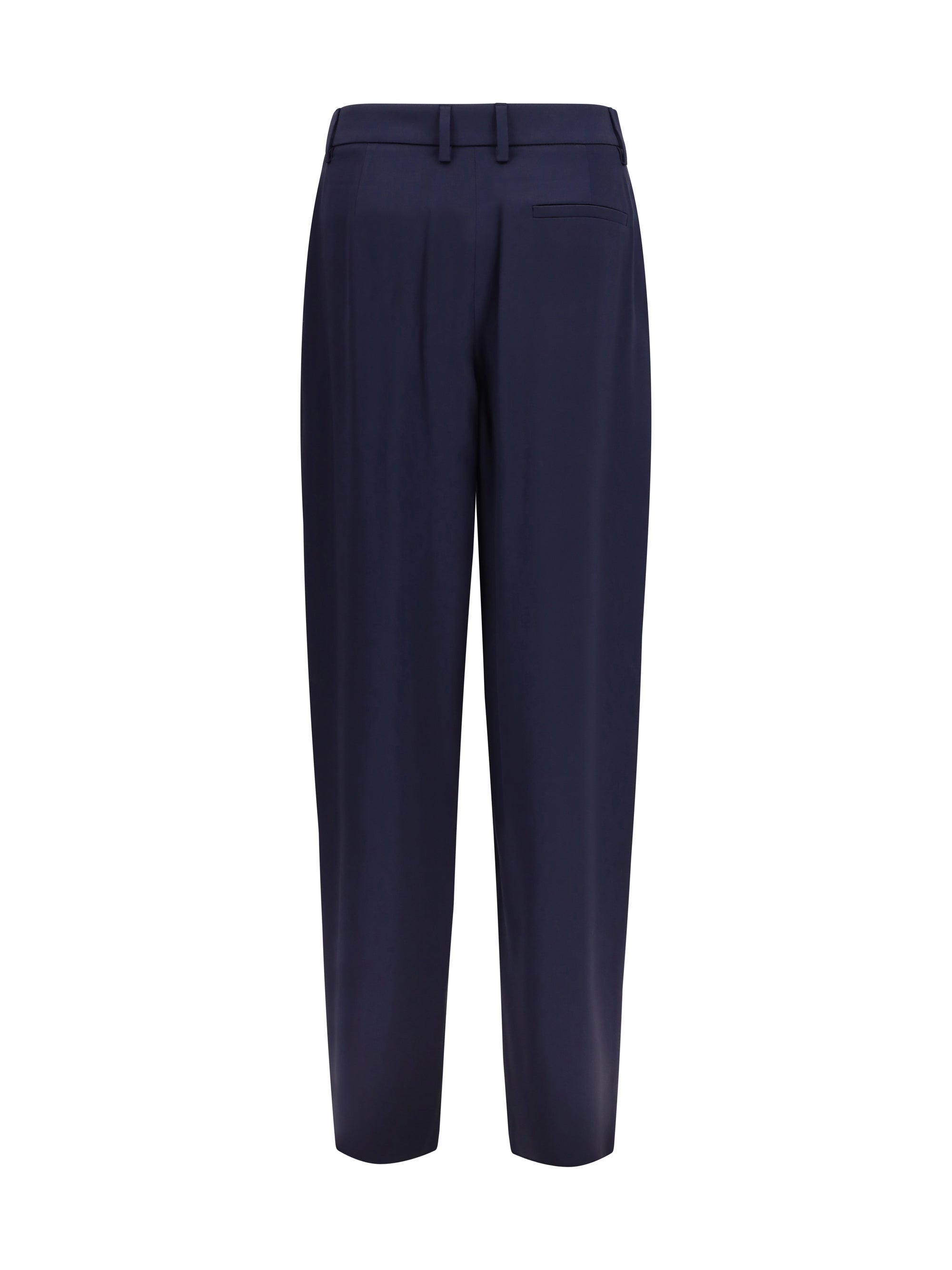 GIORGIO ARMANI 42 pleated silk pants 