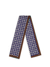 geometric print scarf