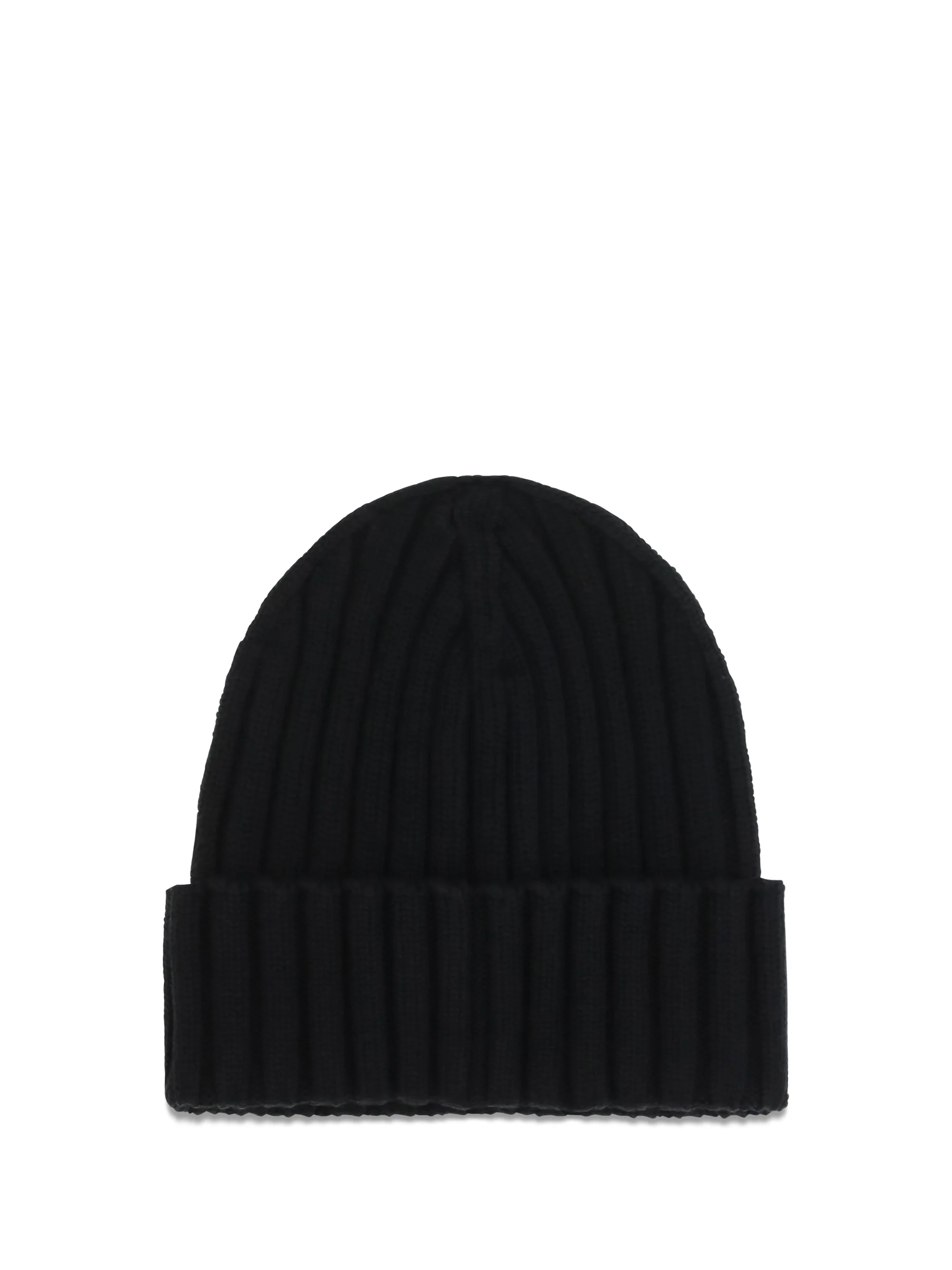wool beanie with logo