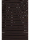 shimmering striped one-piece swimsuit