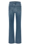 the kick it mother jeans redefine the everyday silhouette through a high-waisted