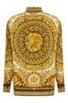 all-over barocco print silk twill shirt