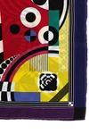 the versace 90x90 silk twill bio theatre print scarf defines the maisons aesthe