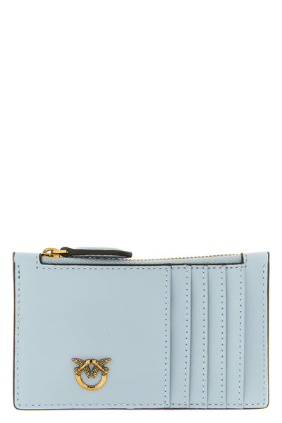 airone silk leather card holder