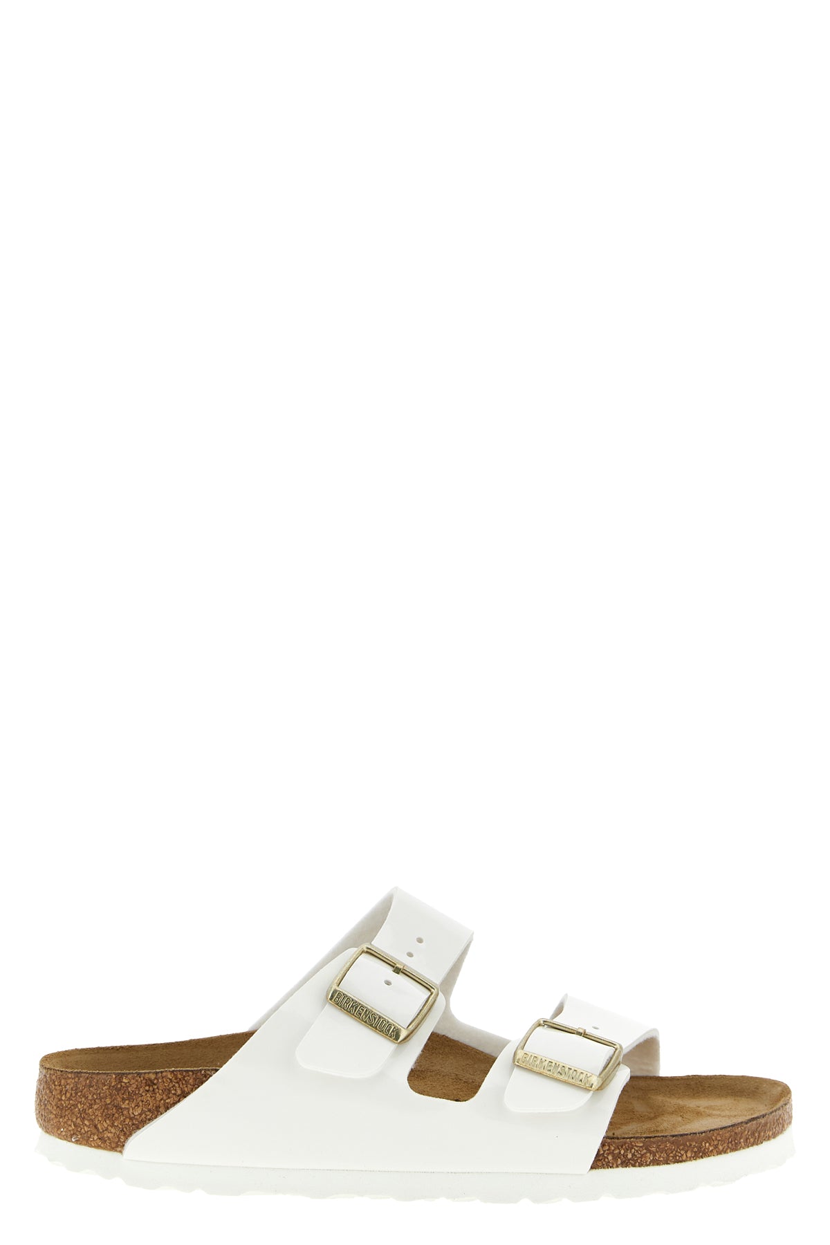 BIRKENSTOCK 36 arizona bs sandals in birko-flor® patent fabric