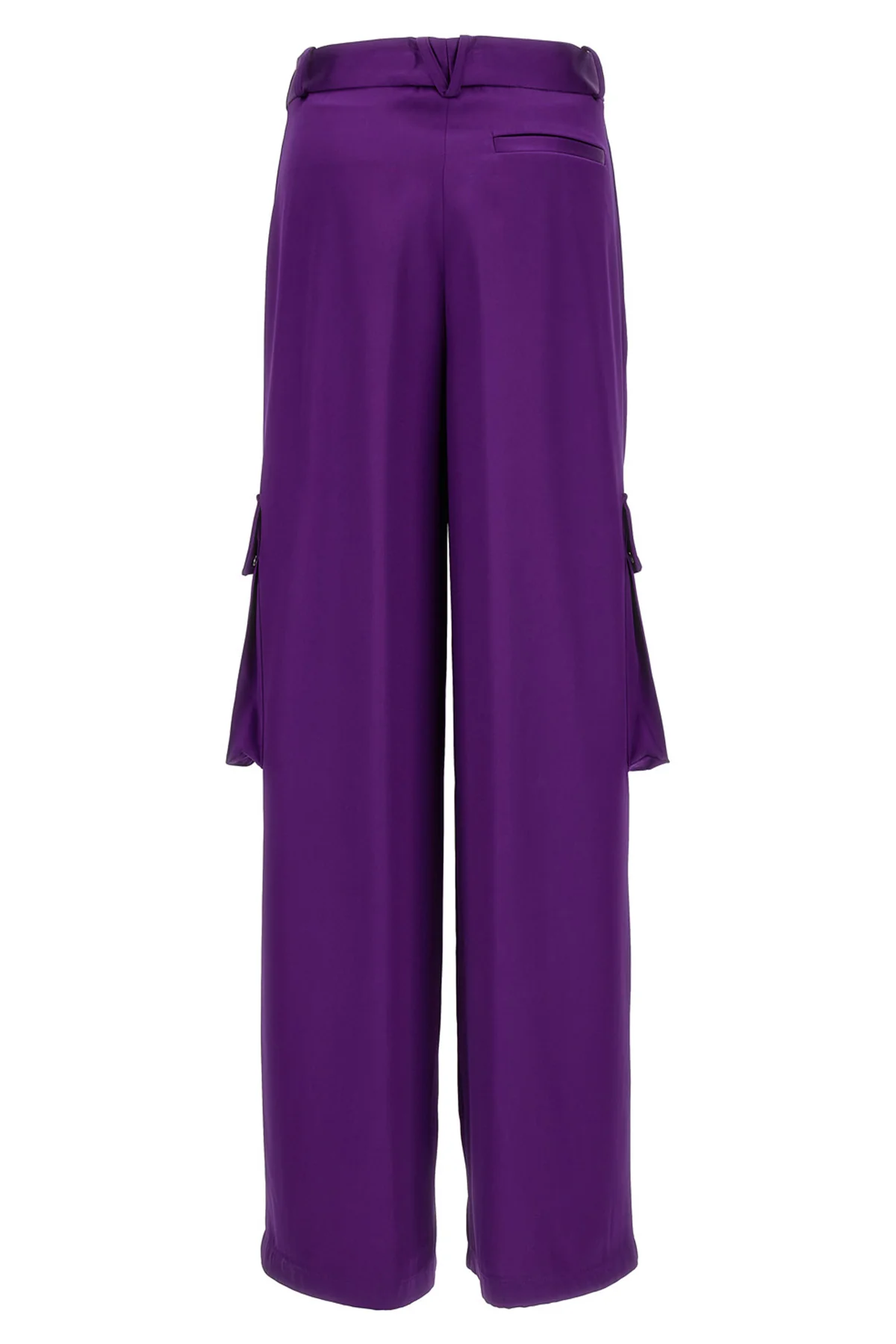 satin cargo pants