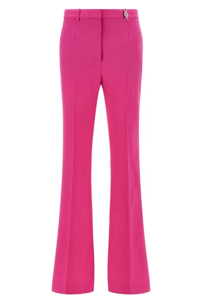 informal stretch wool pants