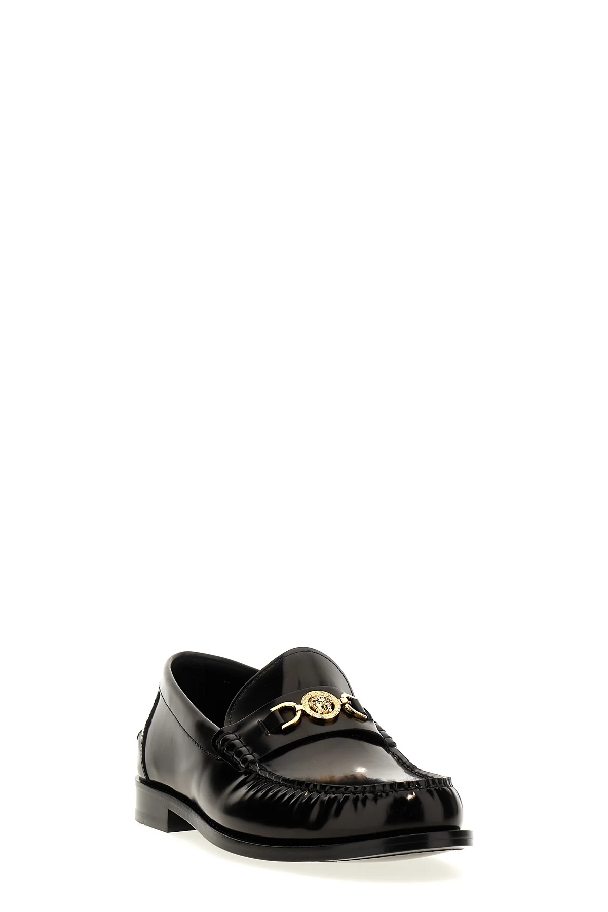 leather loafers
