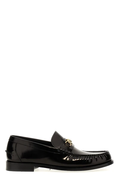 leather loafers