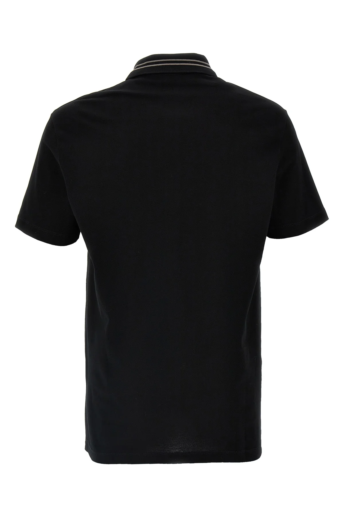 VERSACE L medusa embroidery cotton piqué polo shirt
