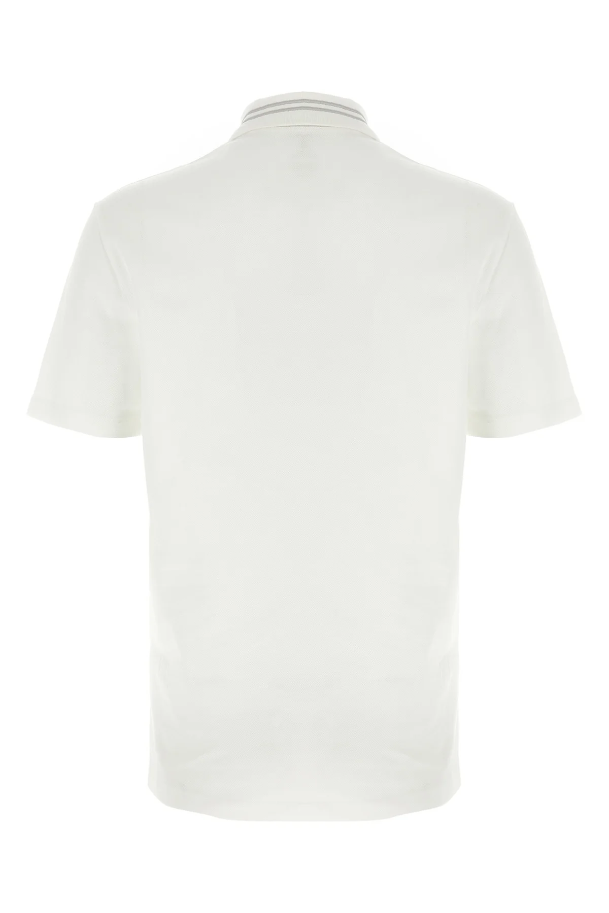 medusa embroidery cotton piqué polo shirt