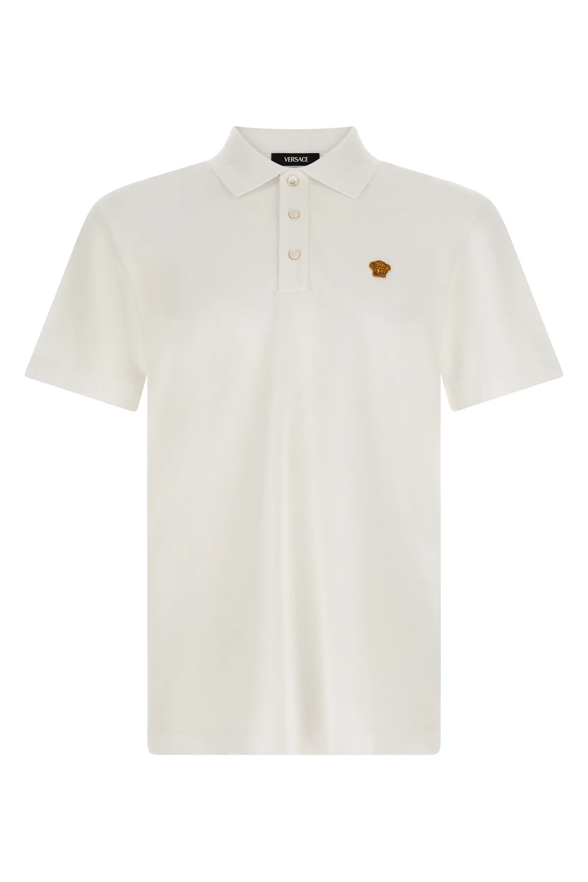 VERSACE M cotton piqué polo shirt