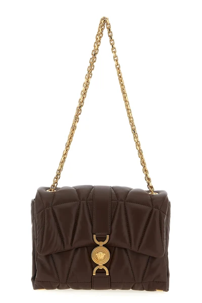 kleio shoulder bag in quilted plongé nappa leather