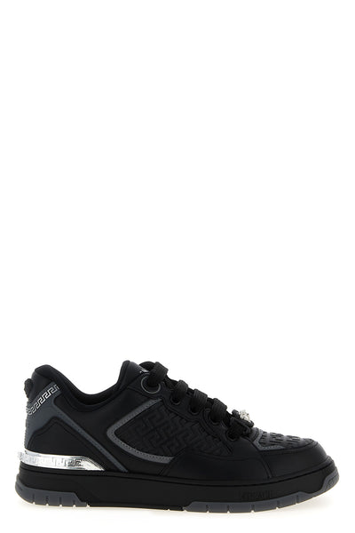 biggie basket leather sneakers