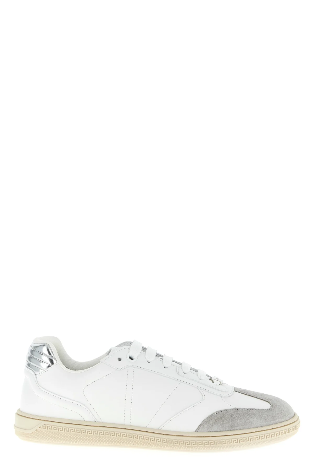 greca court smooth leather sneakers